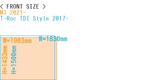 #M3 2021- + T-Roc TDI Style 2017-
